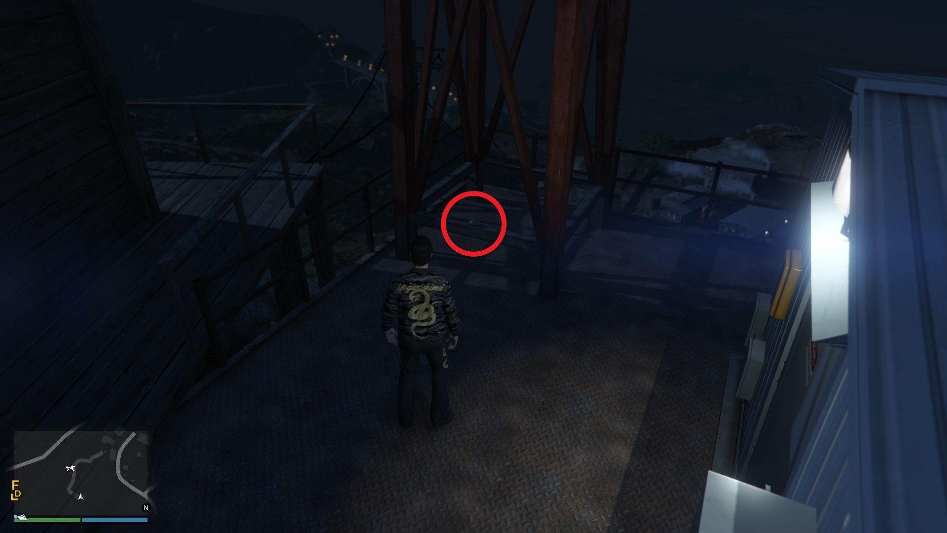 The Yuanbao is at the base of the radio tower near the Altruist Camp.