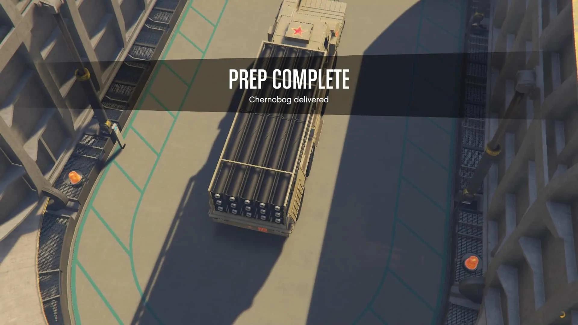 Chernobog delivered to the facility