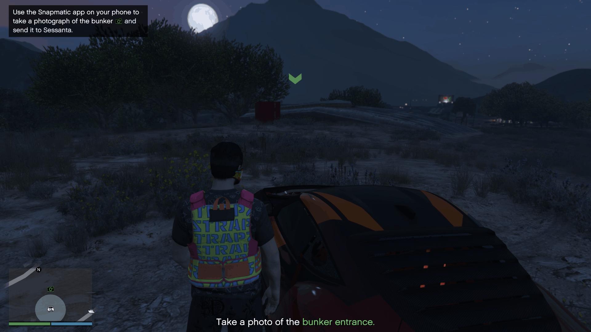 Bunker entrance identified