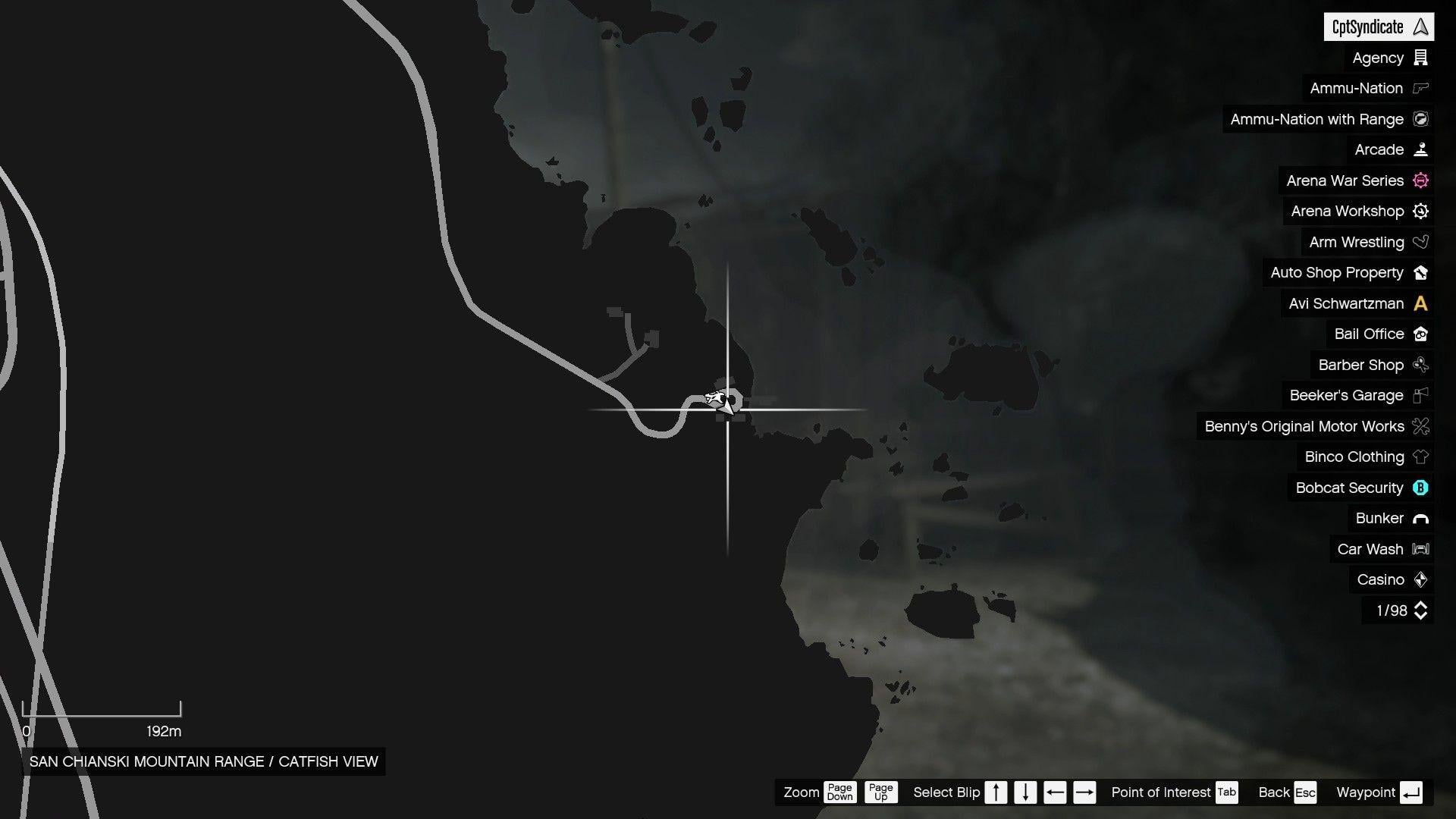 The map shows the location of the golden clover found at the shed in Cape Catfish, Blaine County.