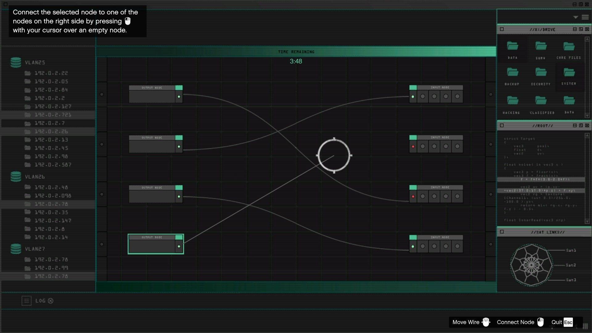 You only get four attempts to complete this hack.