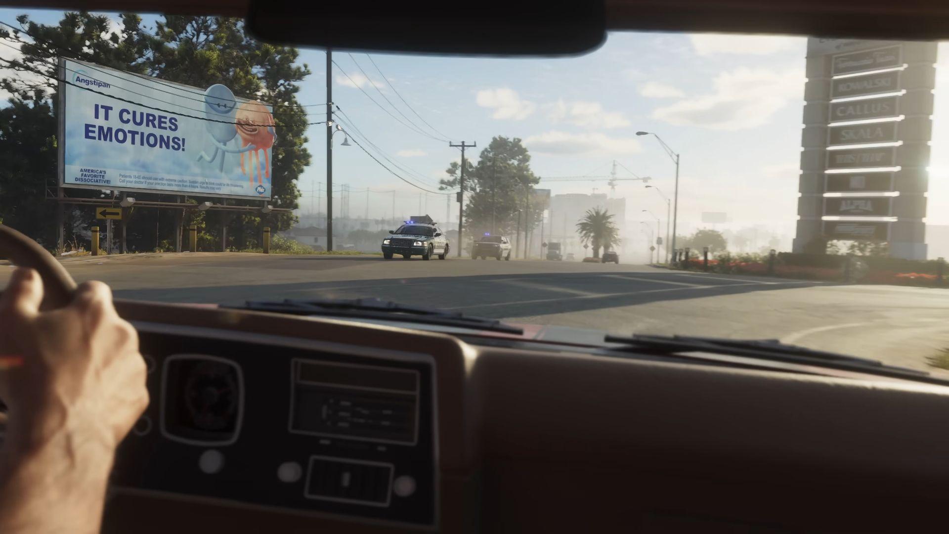 Waning Sands area within Leonard County as seen in the first trailer for GTA VI.