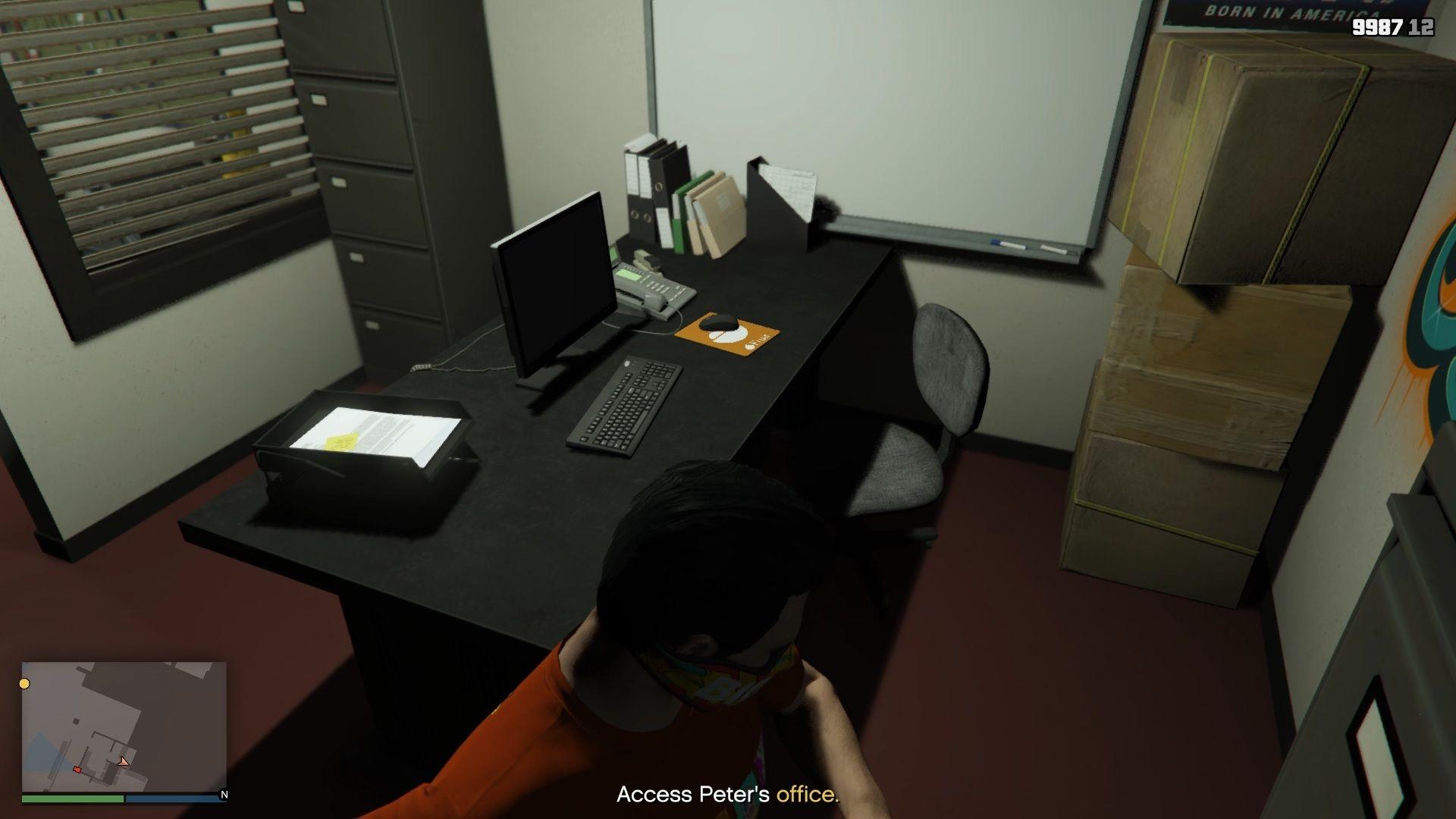 Unfortunately for us, it wasn't in this office.