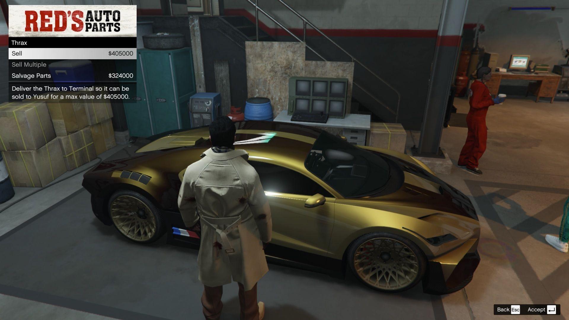 We always recommend selling it to Yusuf.