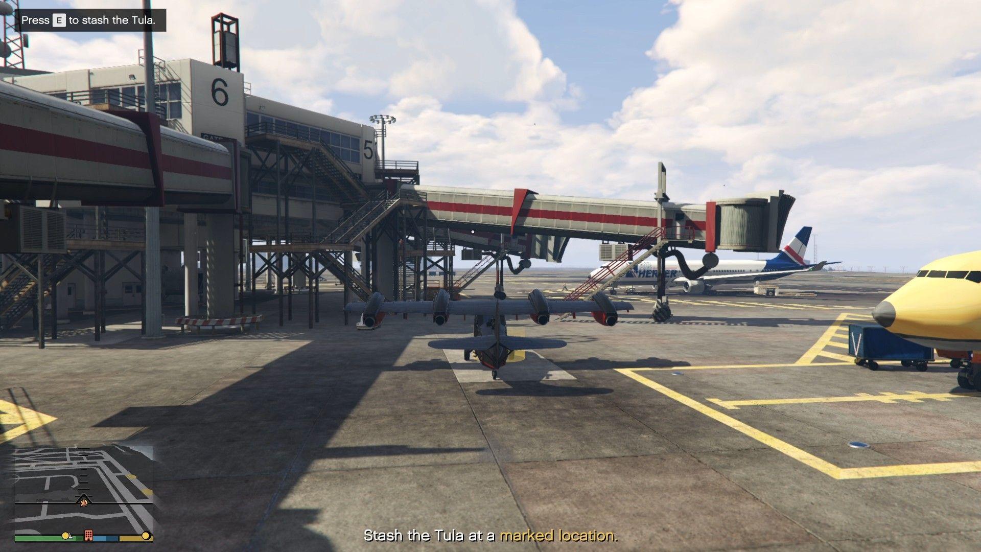 Stashing the Tula at LSIA.