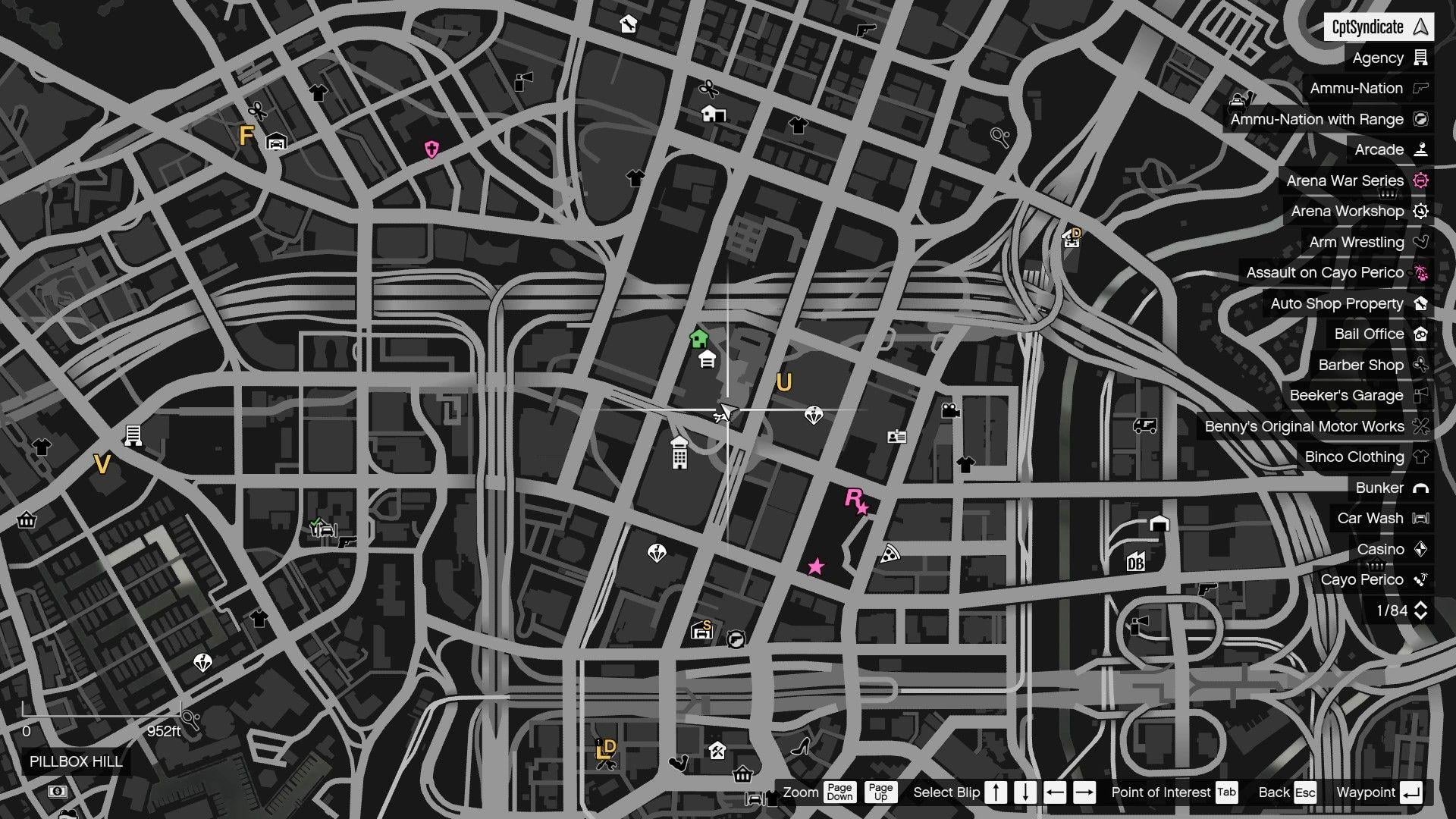 The map shows the location of the Yuanbao at the entrance of the Union Depository at Pillbox Hill.