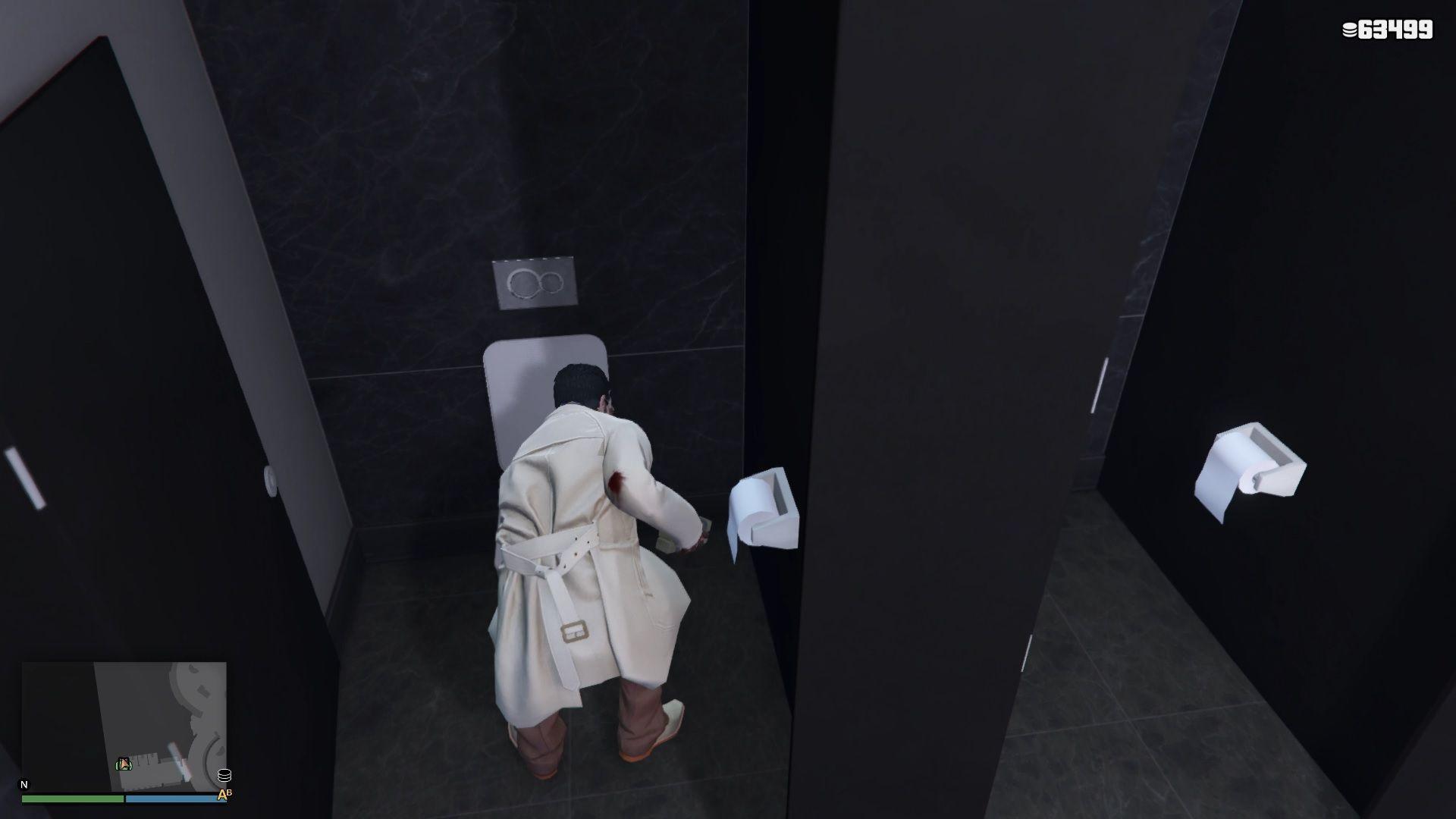 Planting the explosives.