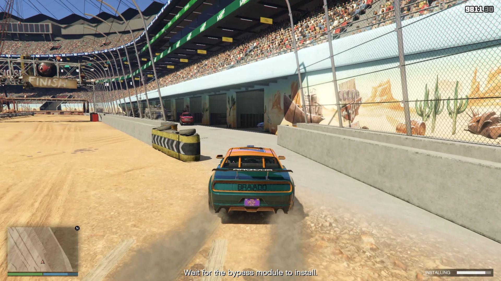 There will be one more Duggan guard here in this pit lane.