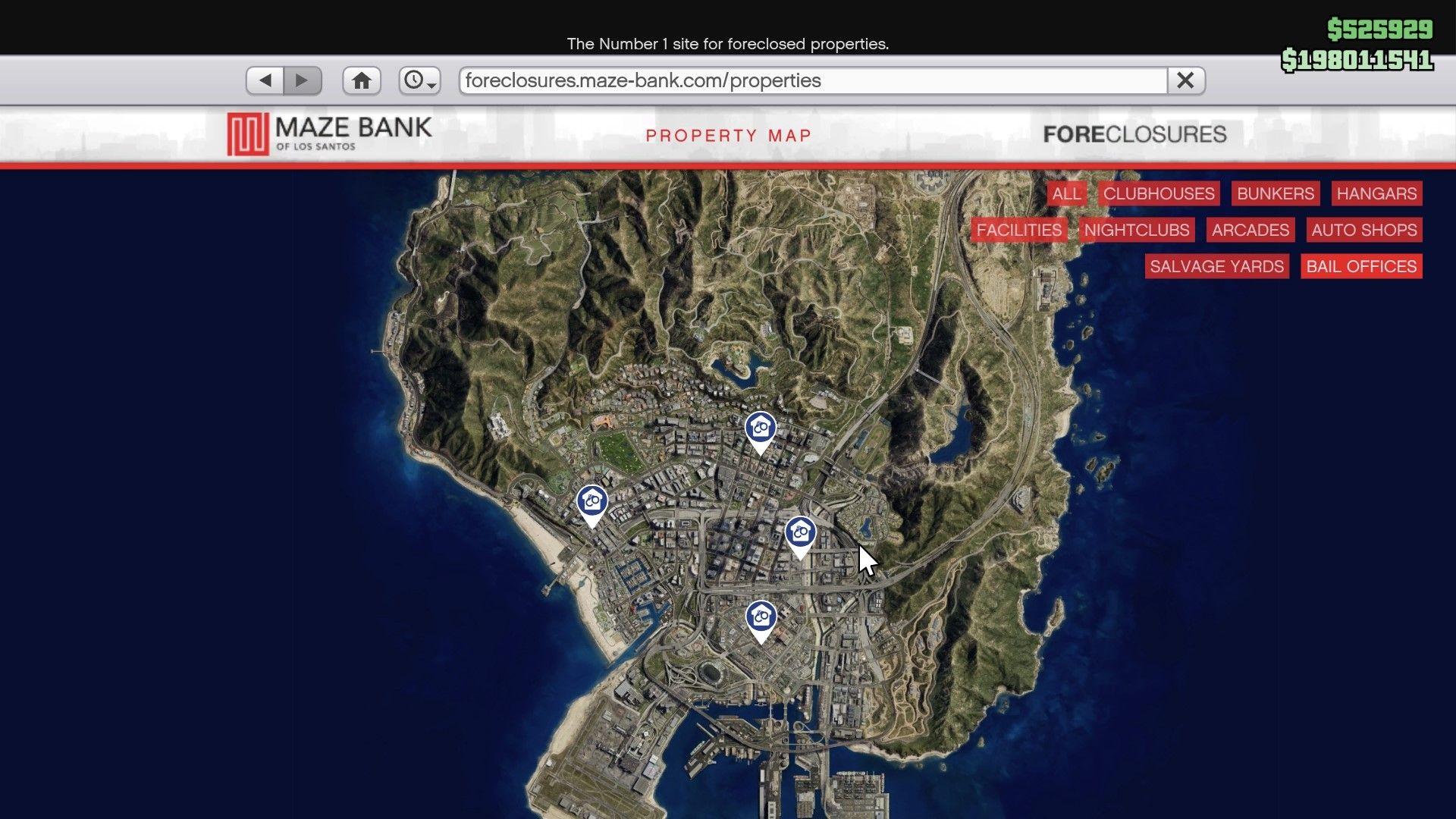 You can purchase the Bail Office from the Maze Bank Foreclosures website.