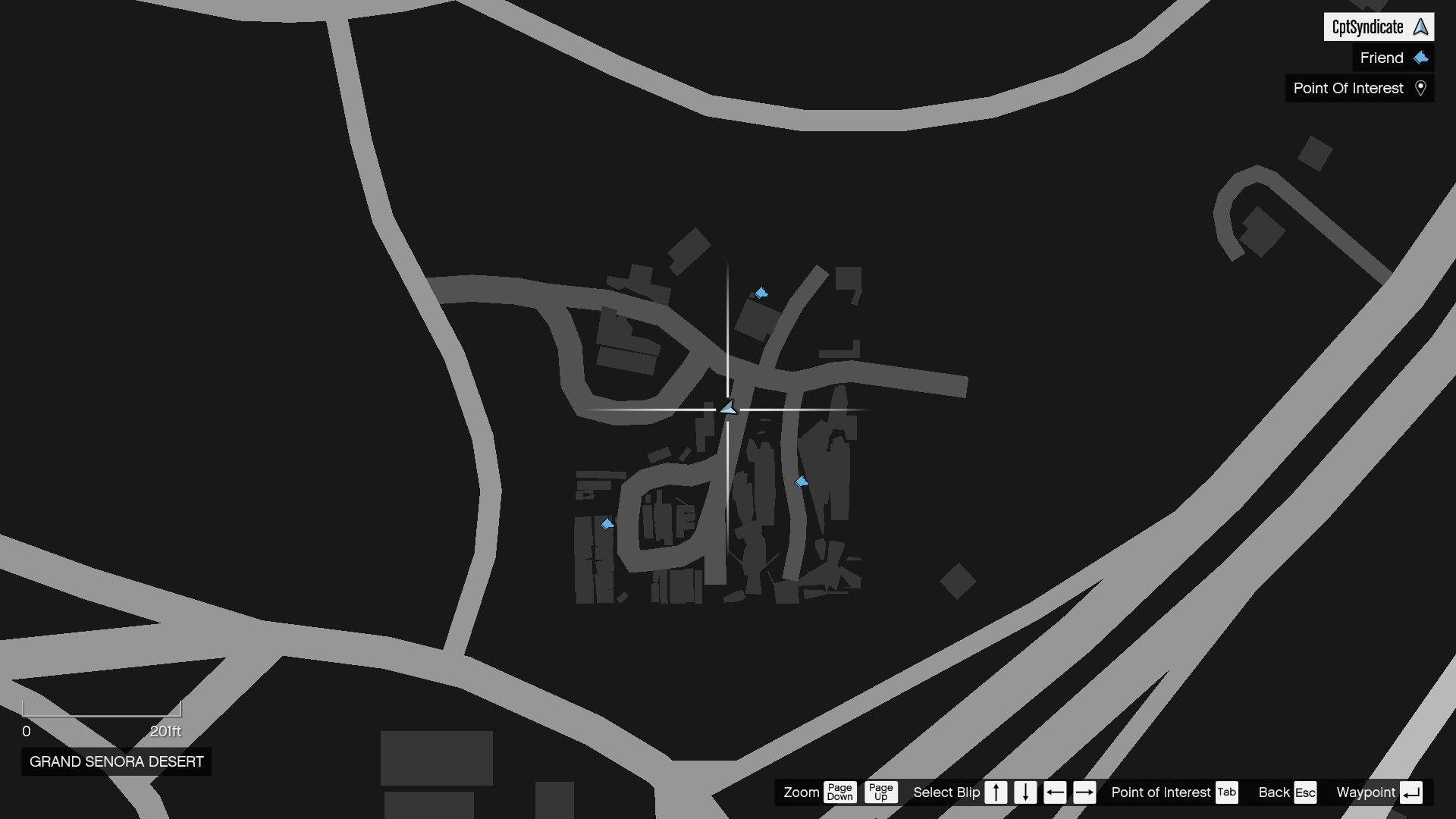 Fork Clue location on the map.