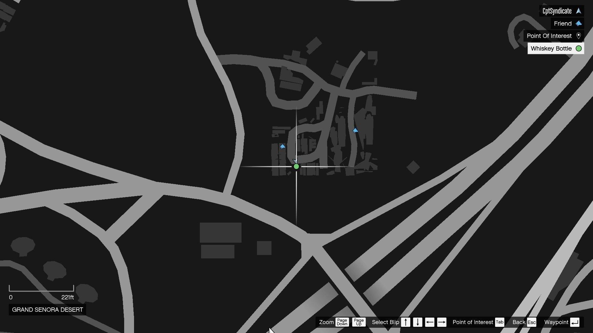 Location of the Tall Hoist - Claw Clue on the map.