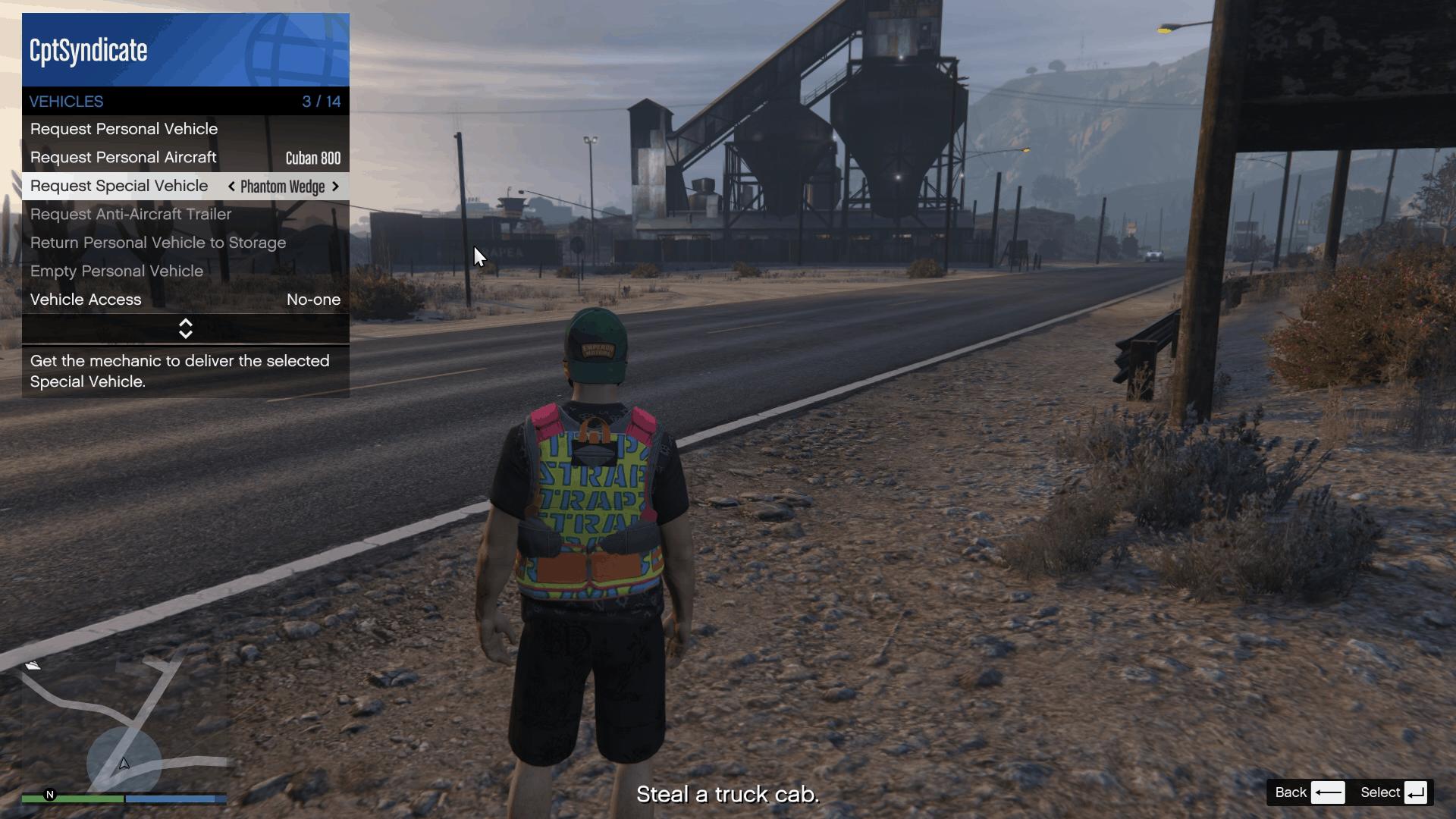 Calling in the Phantom Wedge