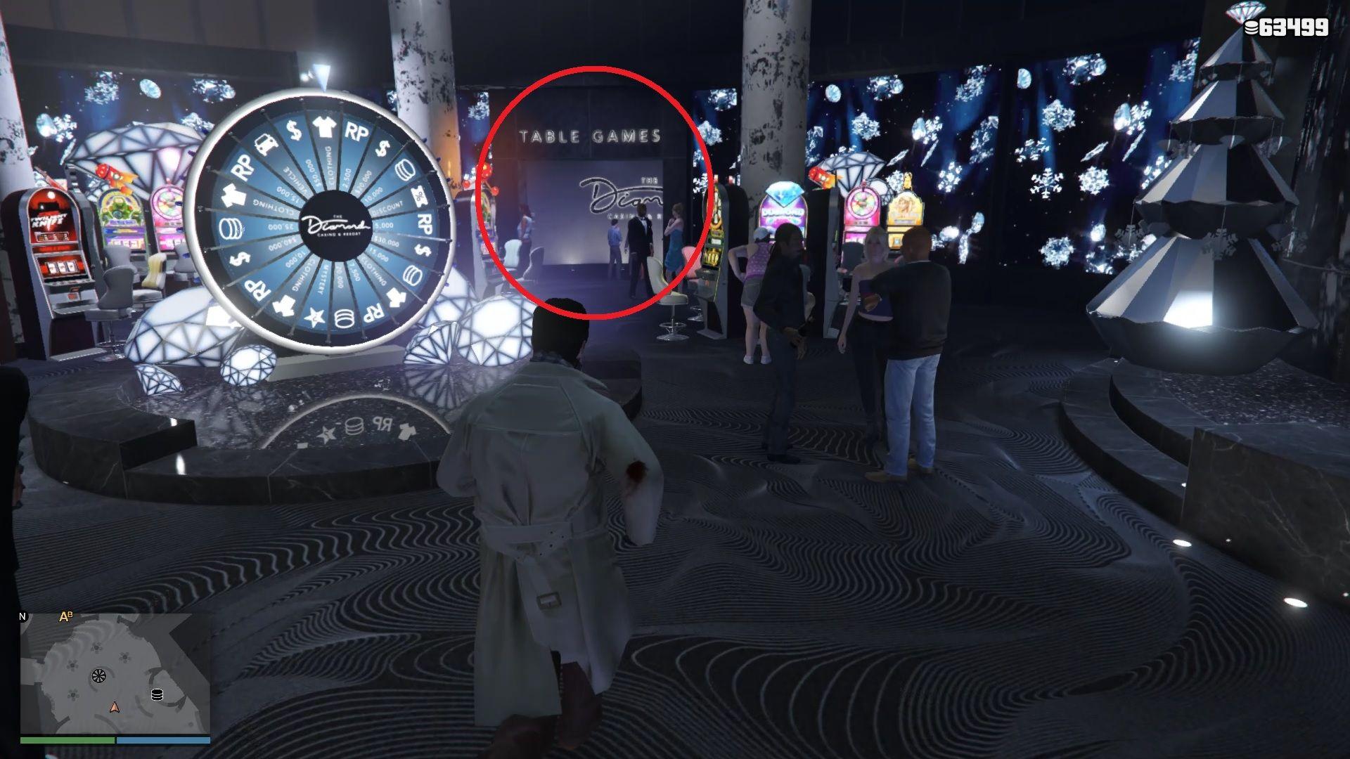 'Table Games' section.