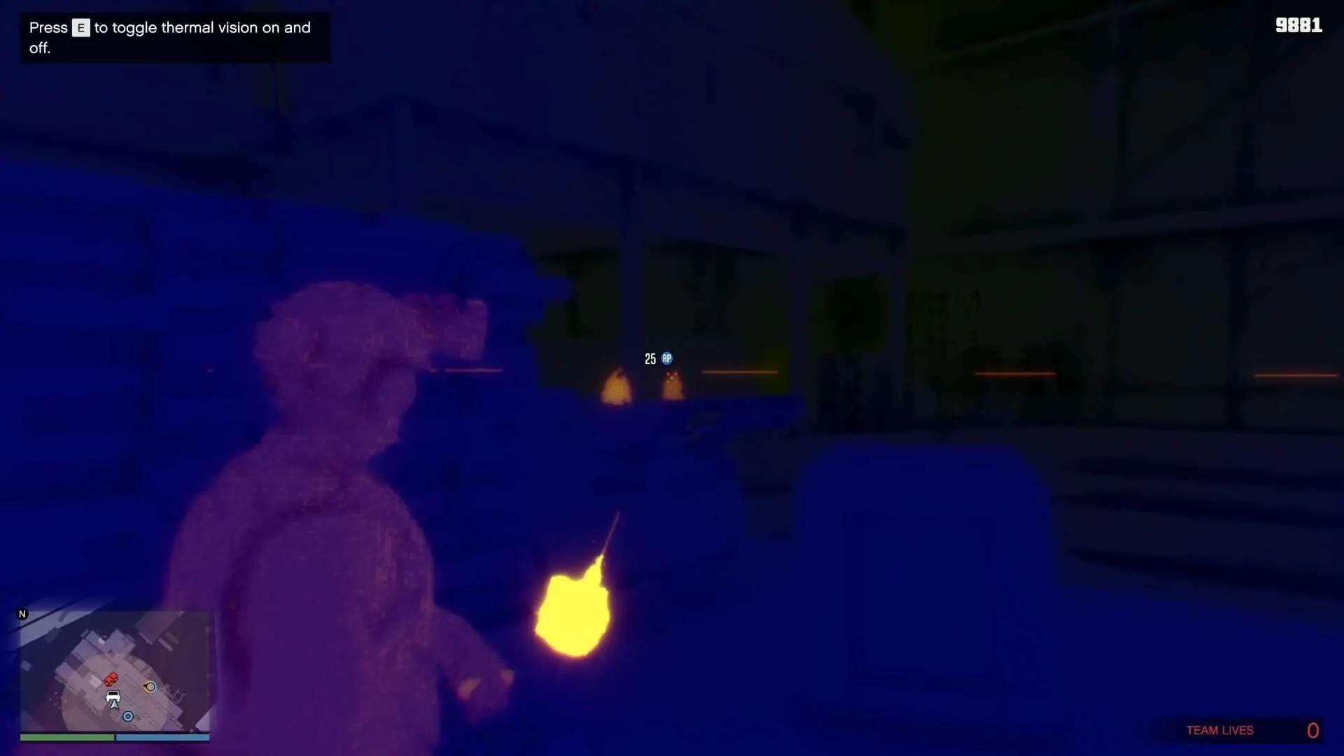 Killing the first set of Juggernauts coming from the north entrance