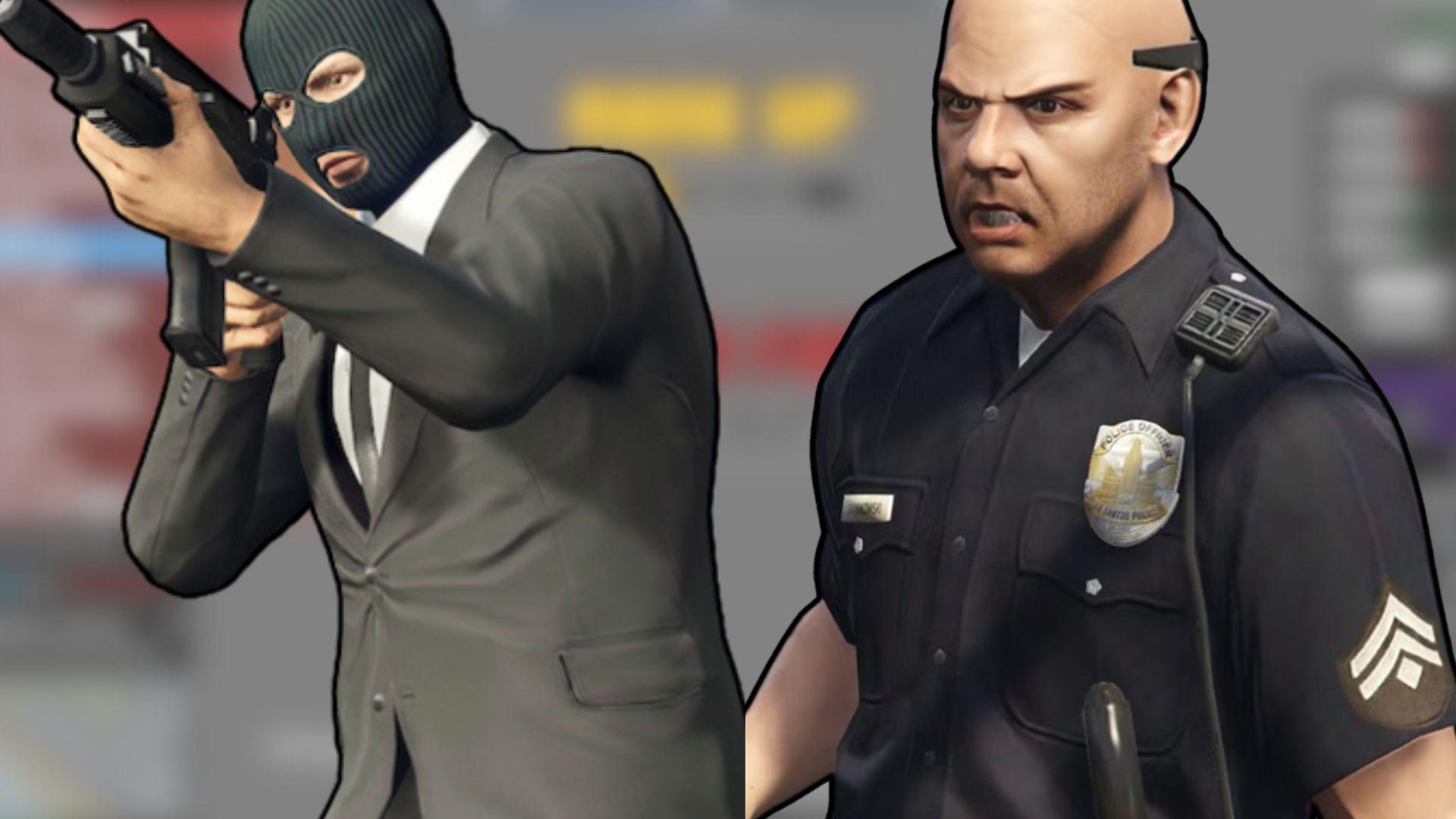 Never before seen UI screens show Rockstar's original vision centered on cops versus criminals gameplay.