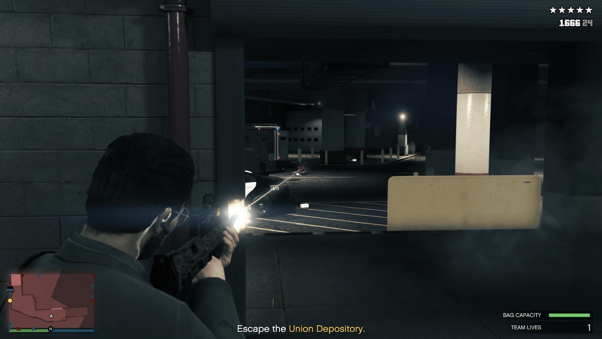 Eliminating the cops outside