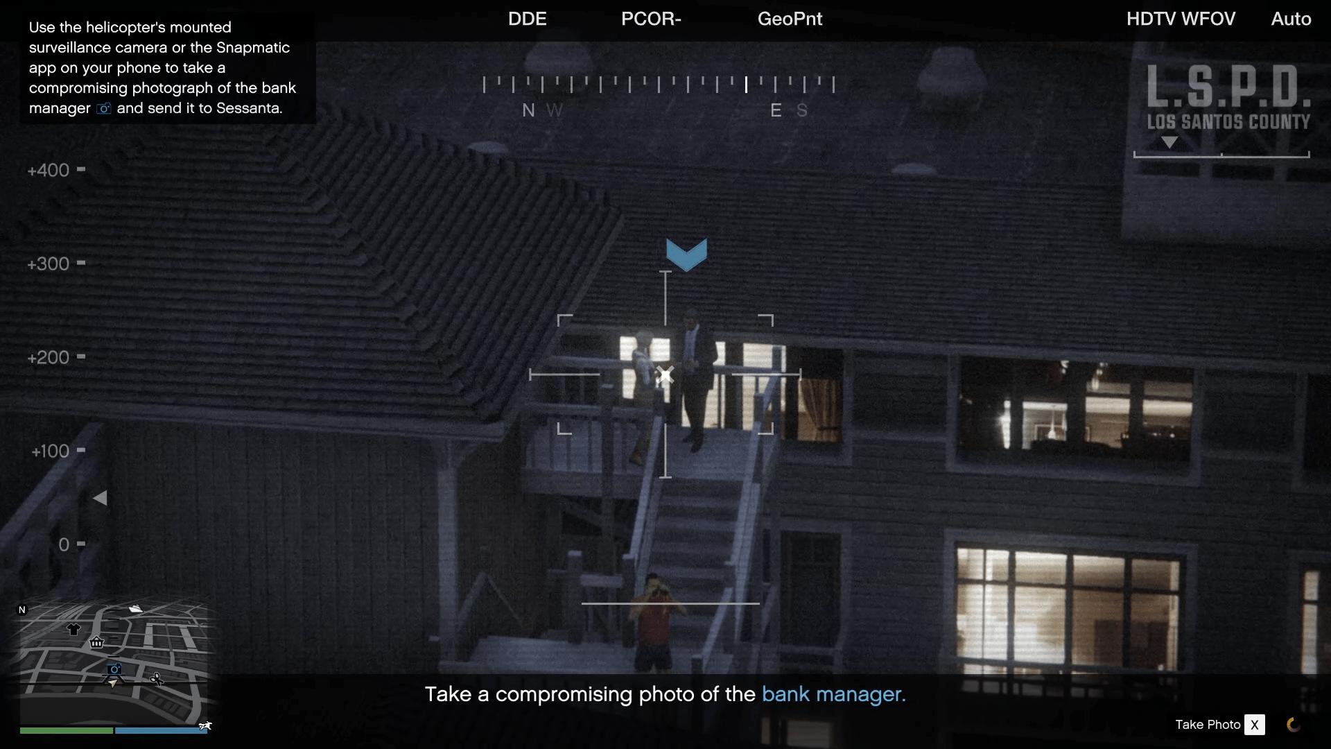 Bank manager located