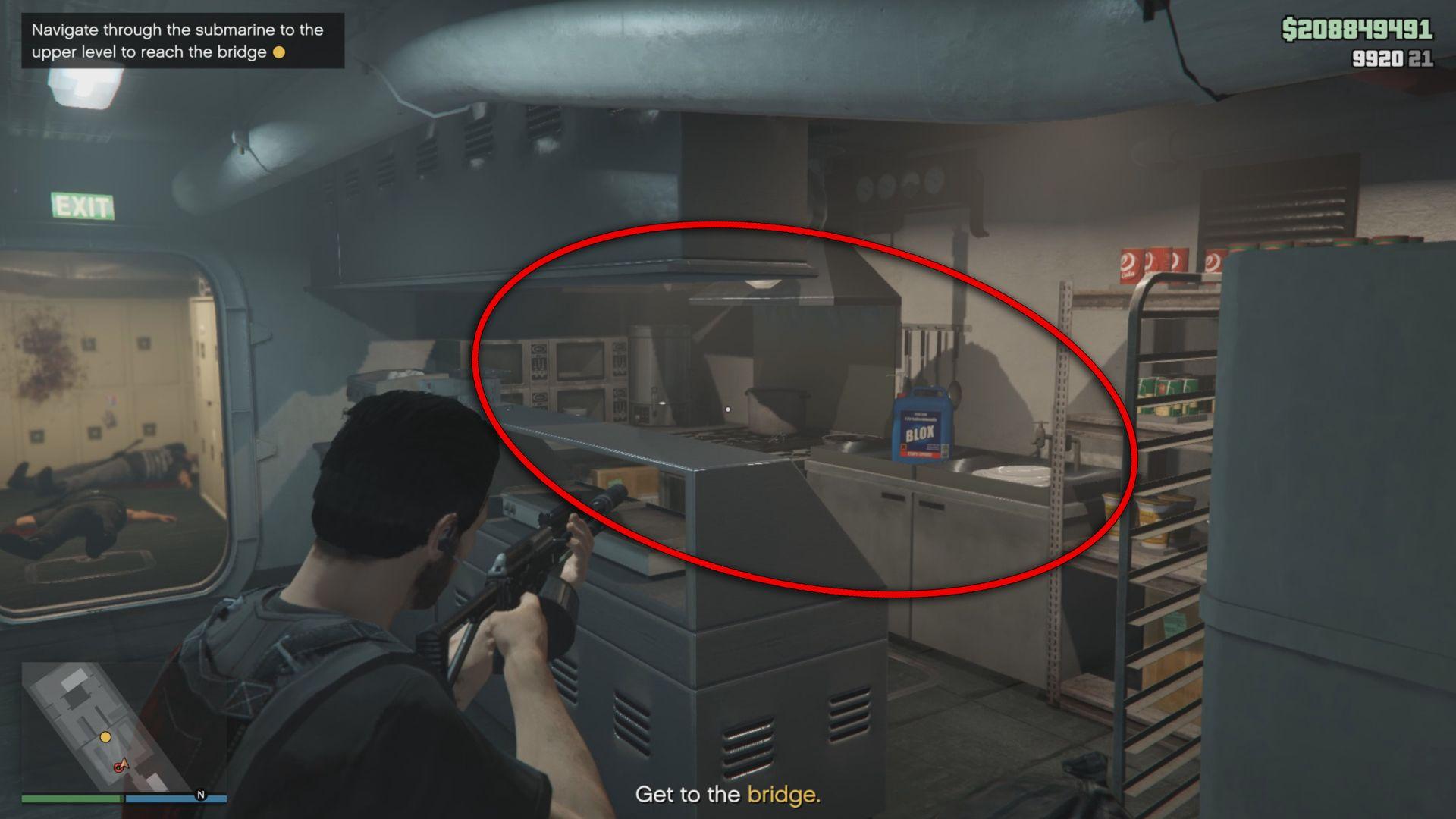 The second spawn location of Tony's head of security.