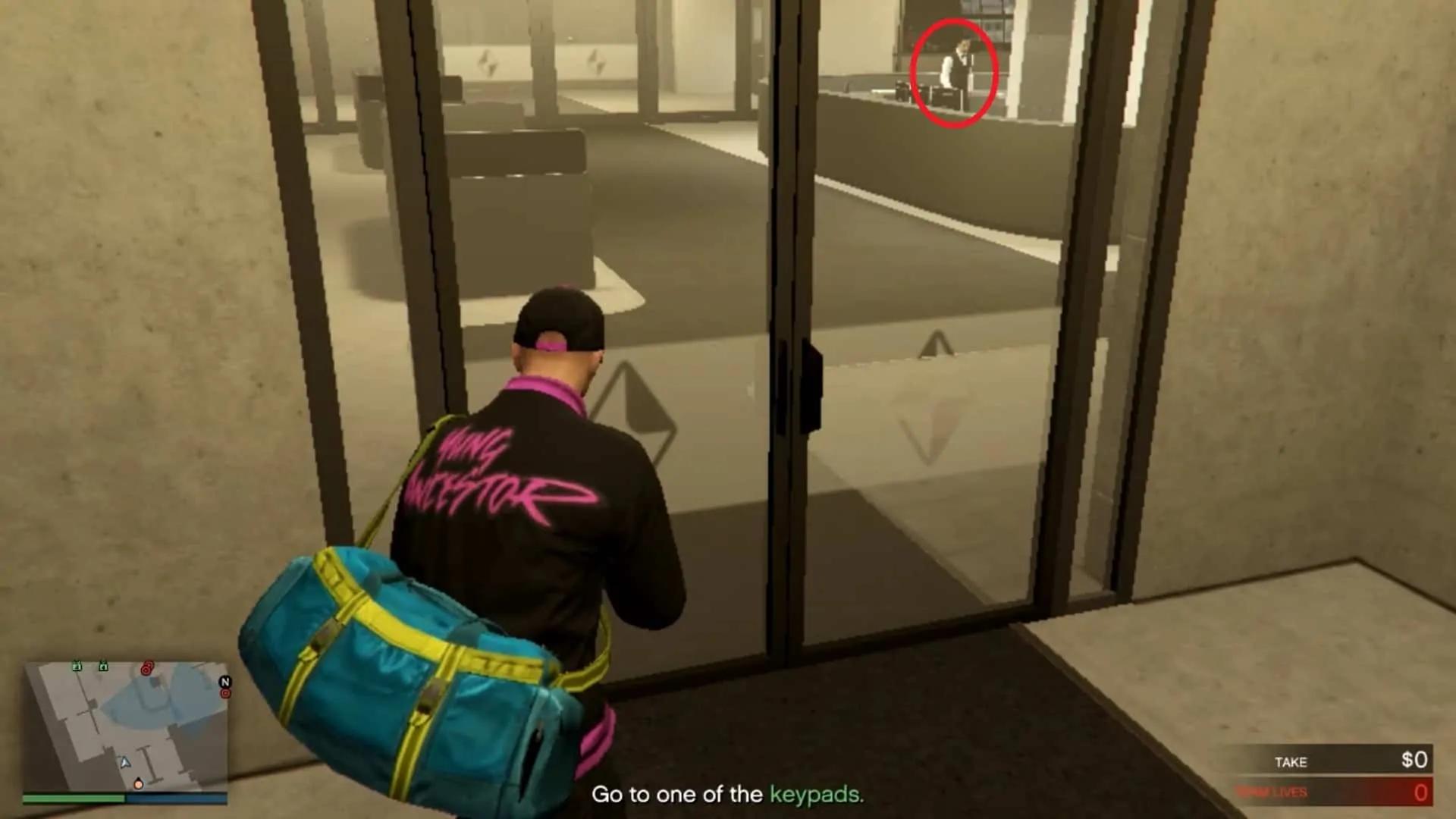 The guard you need to avoid at the desk