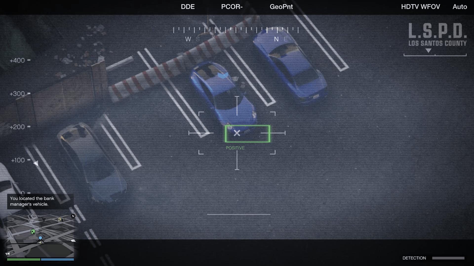 Bank manager's vehicle identified