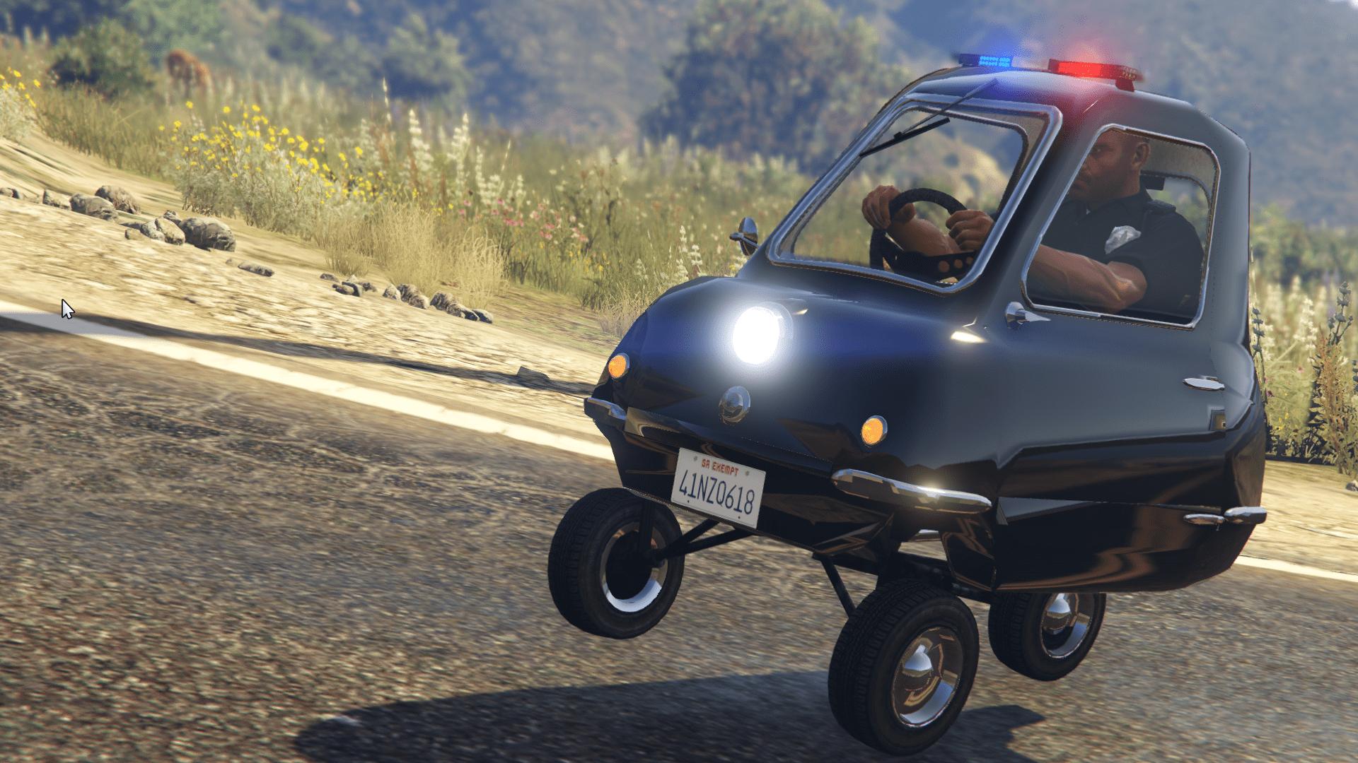Gta V's Police Get Their Most Intimidating Car Yet