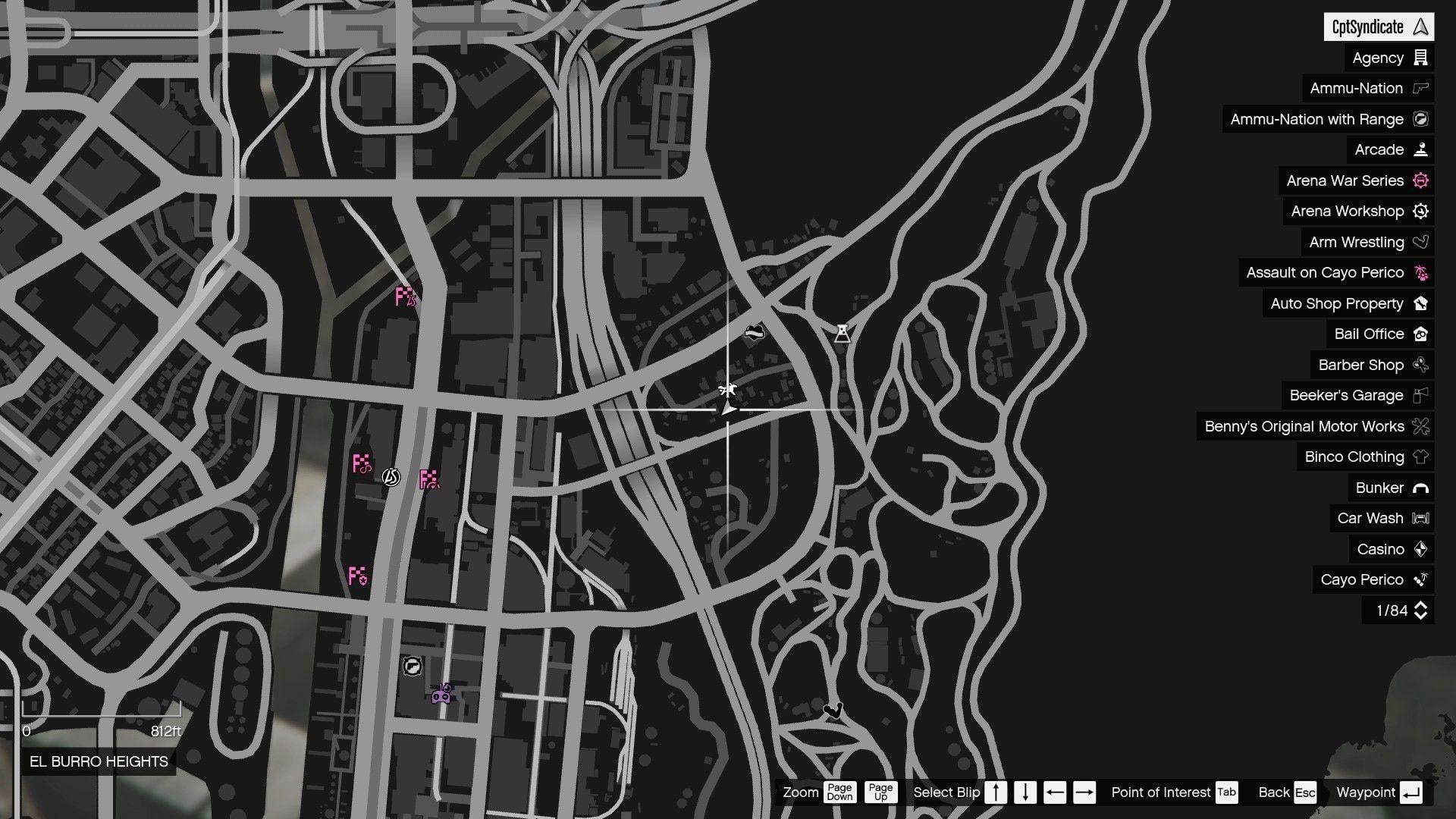 The map of the Yuanbao located on the plot of an unfinished house next to Lester's house at El Burro Heights.