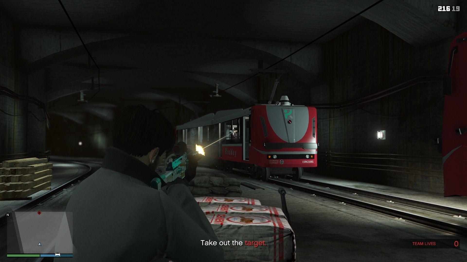 Use a cement stack or a stack of wooden planks for cover.