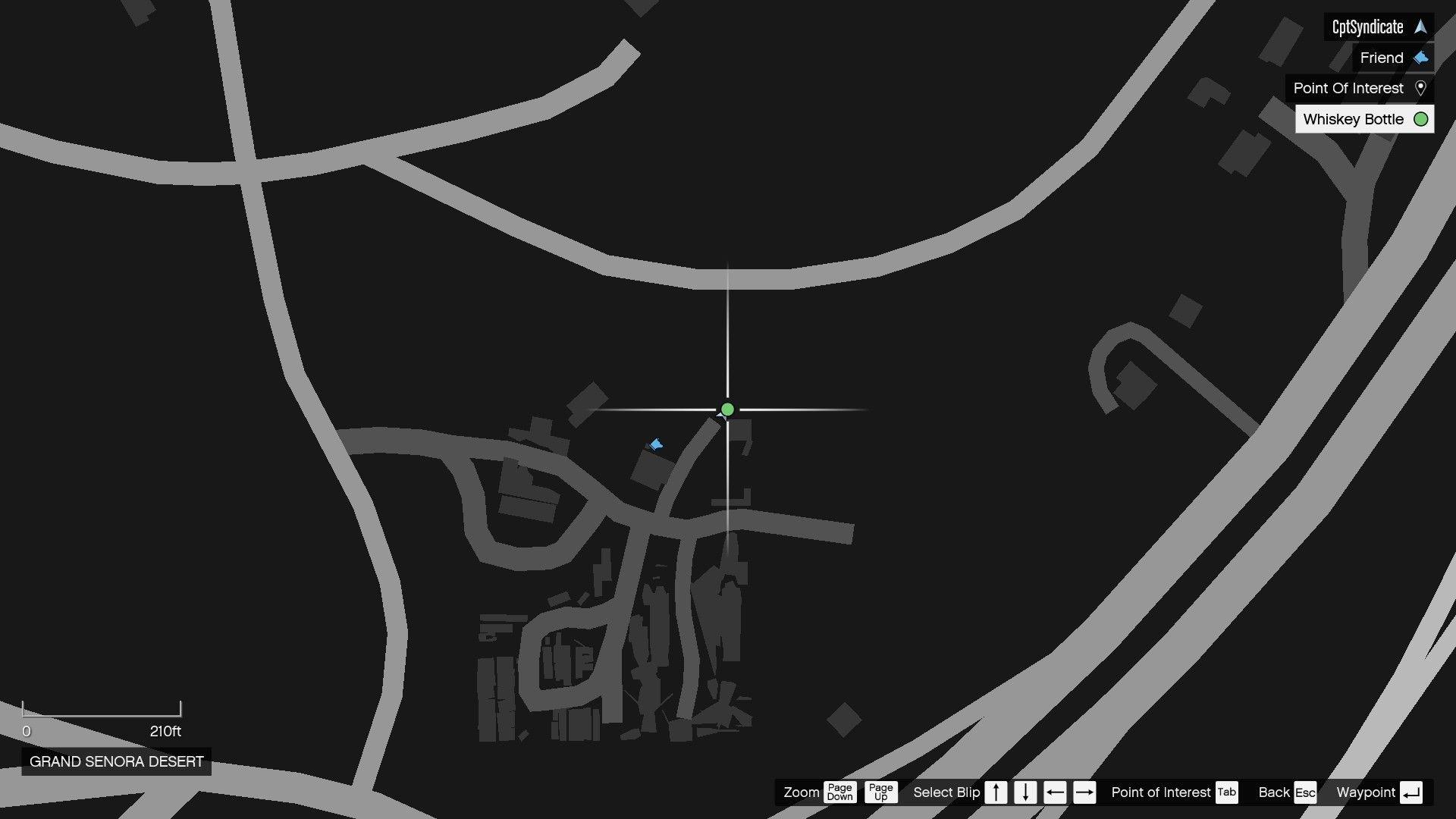 Location of Rubber Pile Clue on the map.