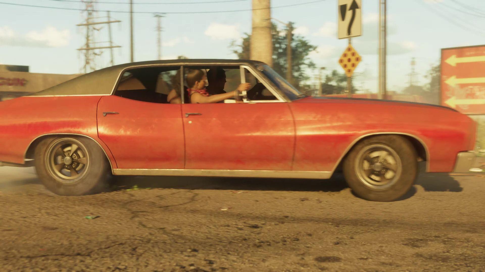 The Declasse Tulip appears in one of the closing scenes of the first GTA 6 trailer where it's used by the main characters to speed off to somewhere.