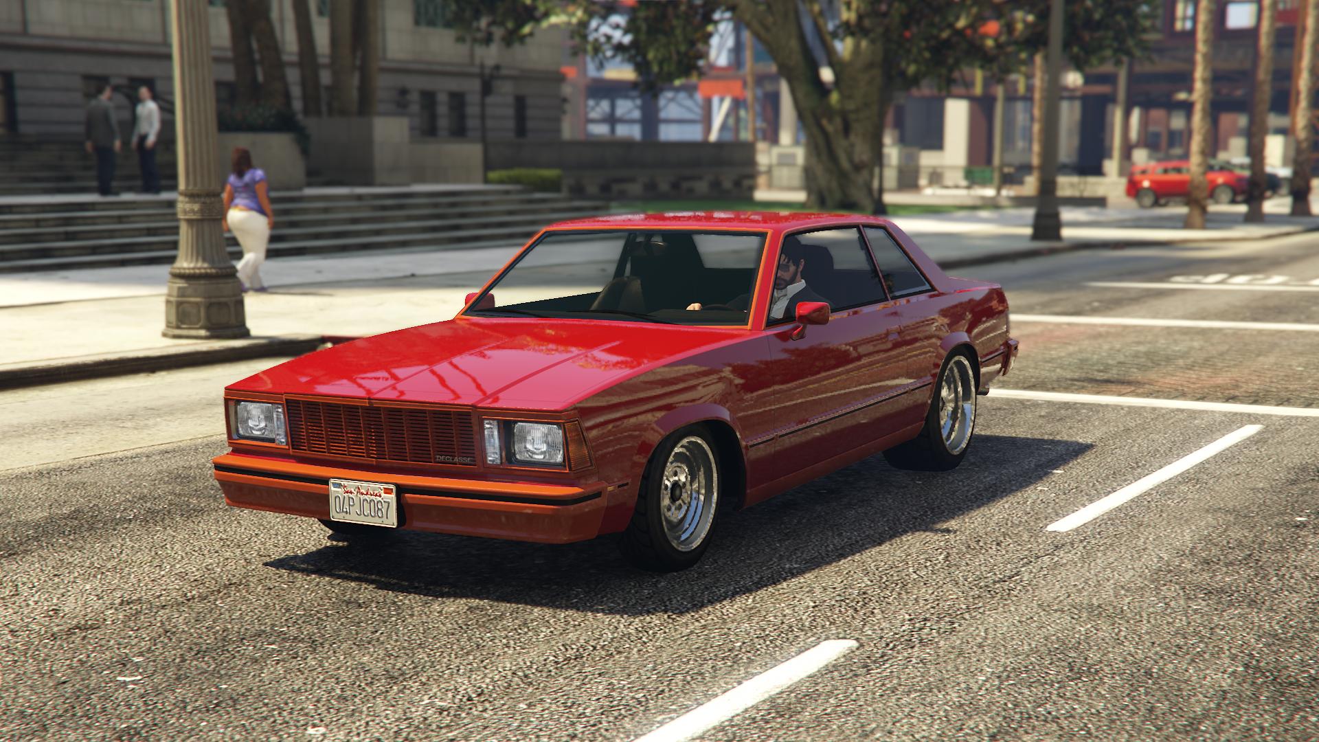 Declasse Tulip M-100 as seen in GTA Online.