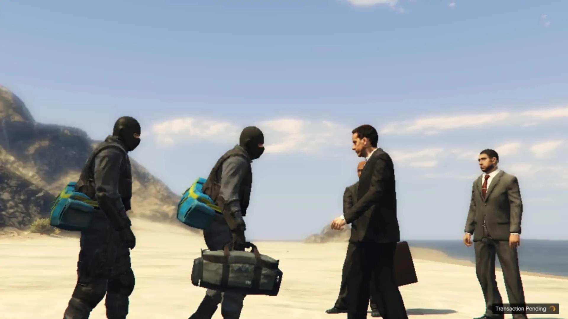 End of the Big Con (Yung Ancestor) approach heist