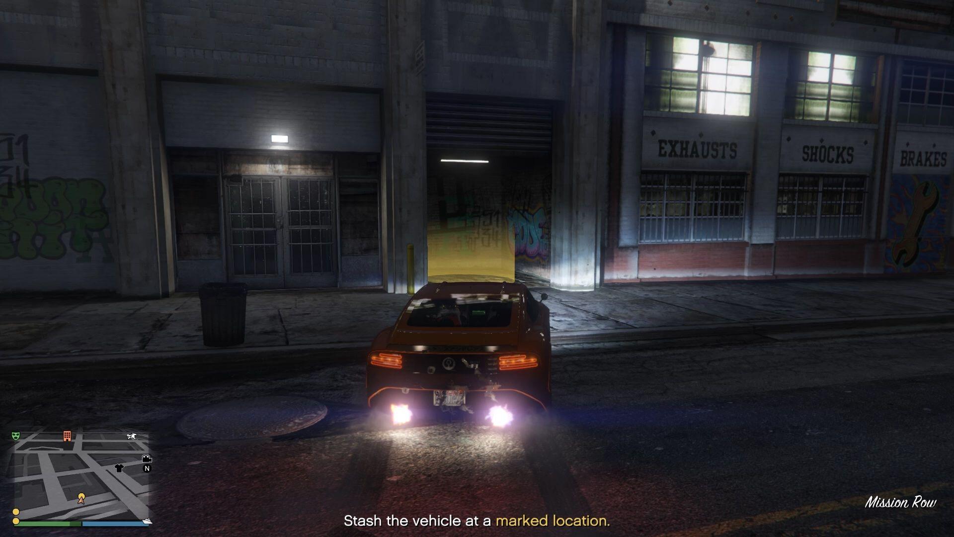 But if you go with our method of not using it, it doesn't matter which location you stash it in.