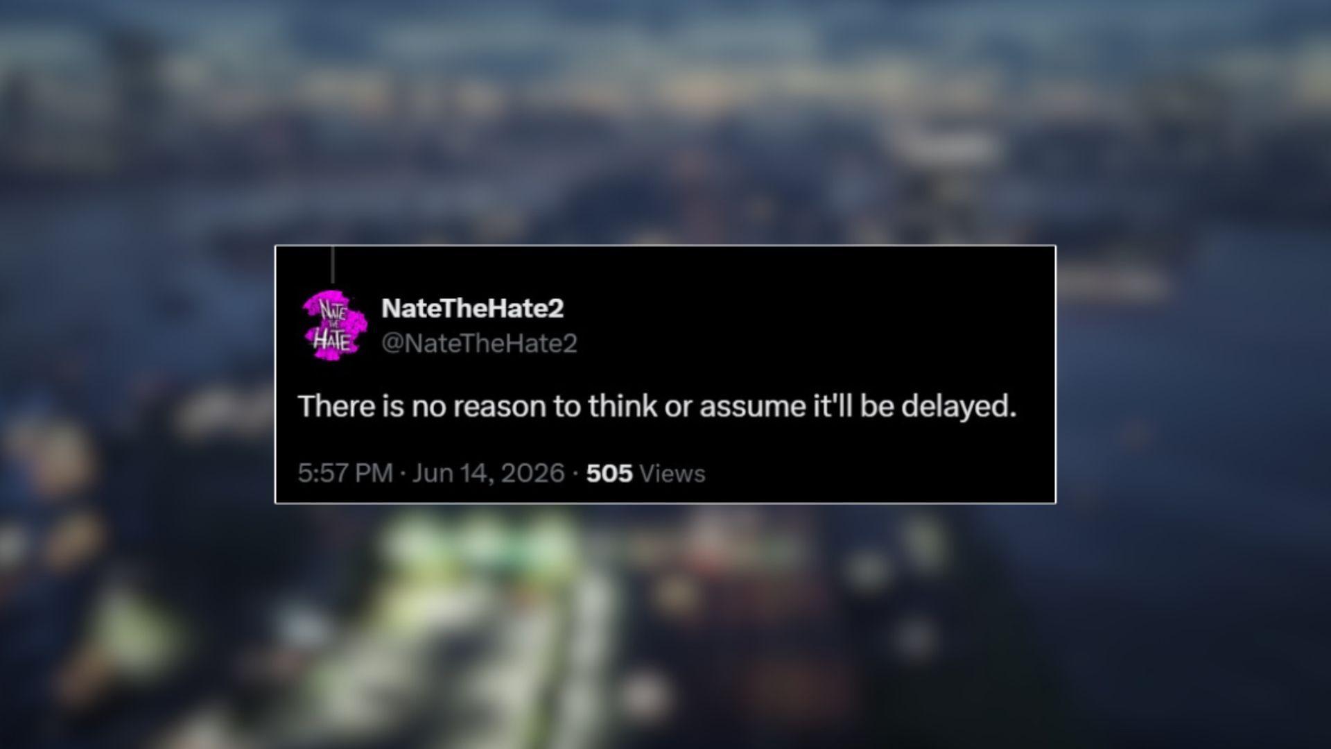 Nine Independent Sources Have Confirmed GTA 6 Is Not Getting Delayed