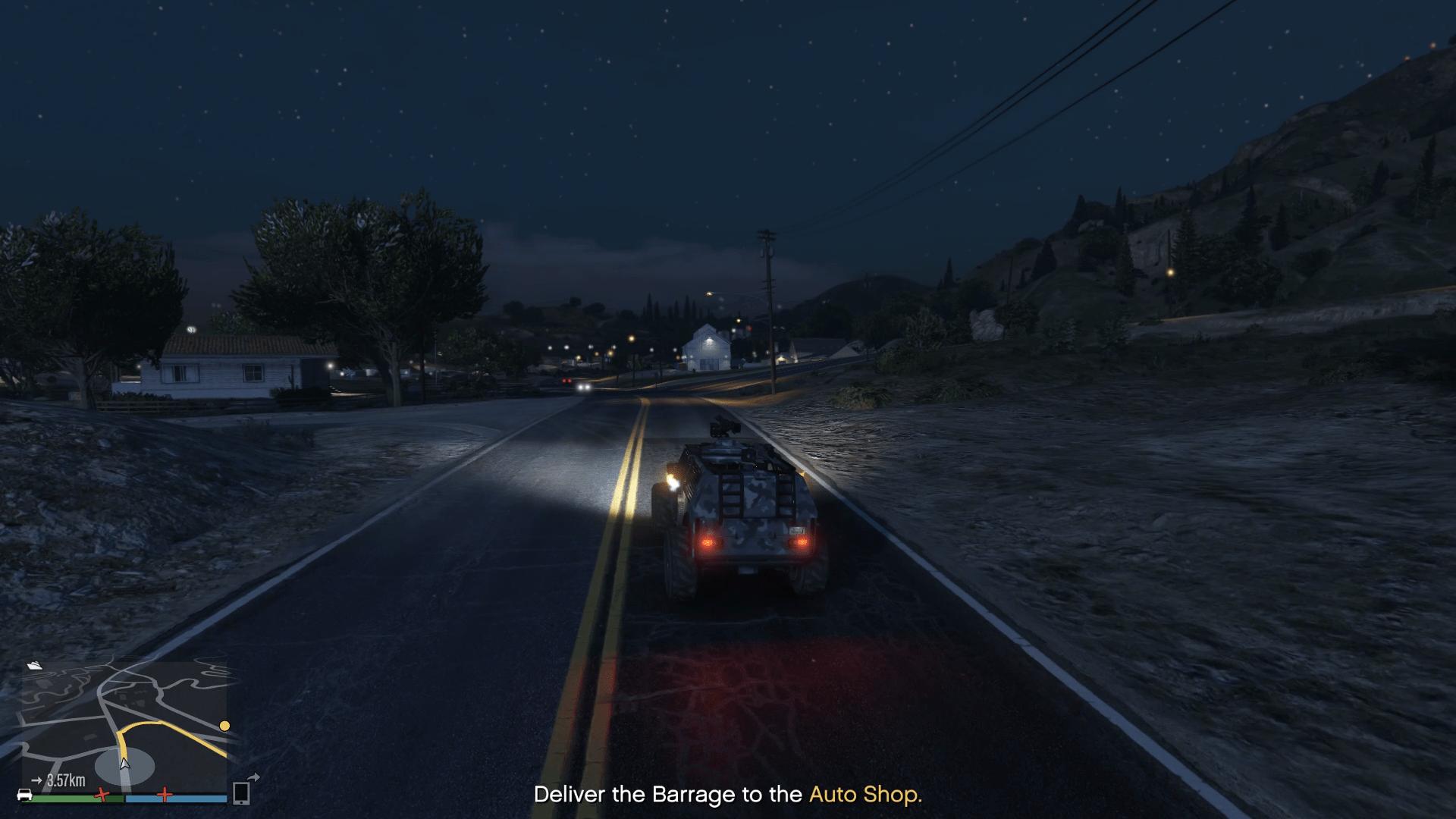 Driving the barrage to the Auto Shop