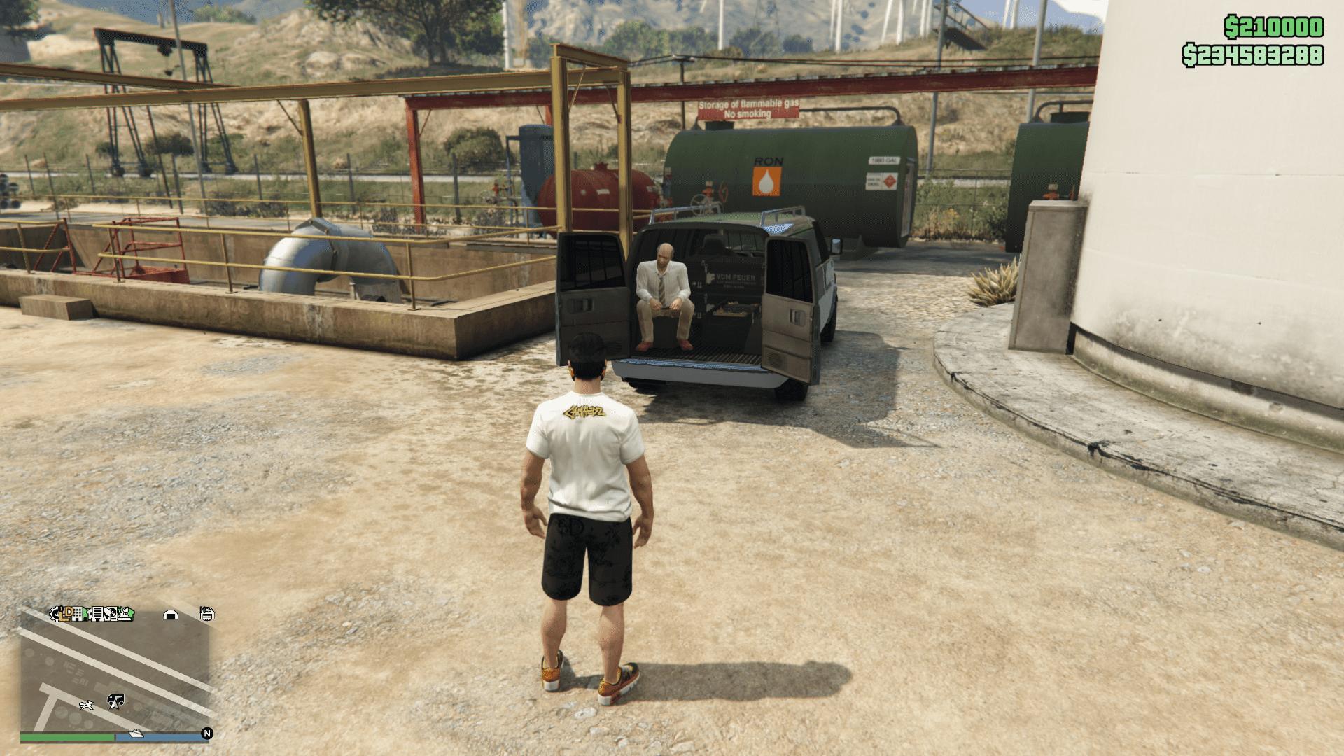 Gun Van Open Gun Van