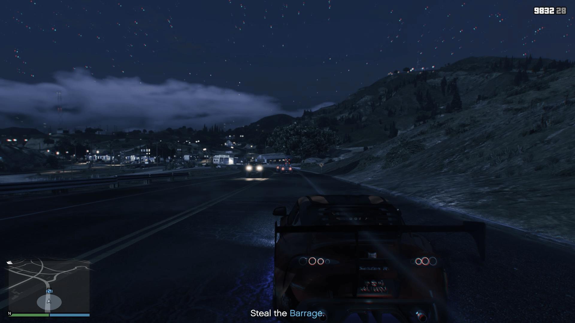 Eliminating the gunner mounted on the barrage