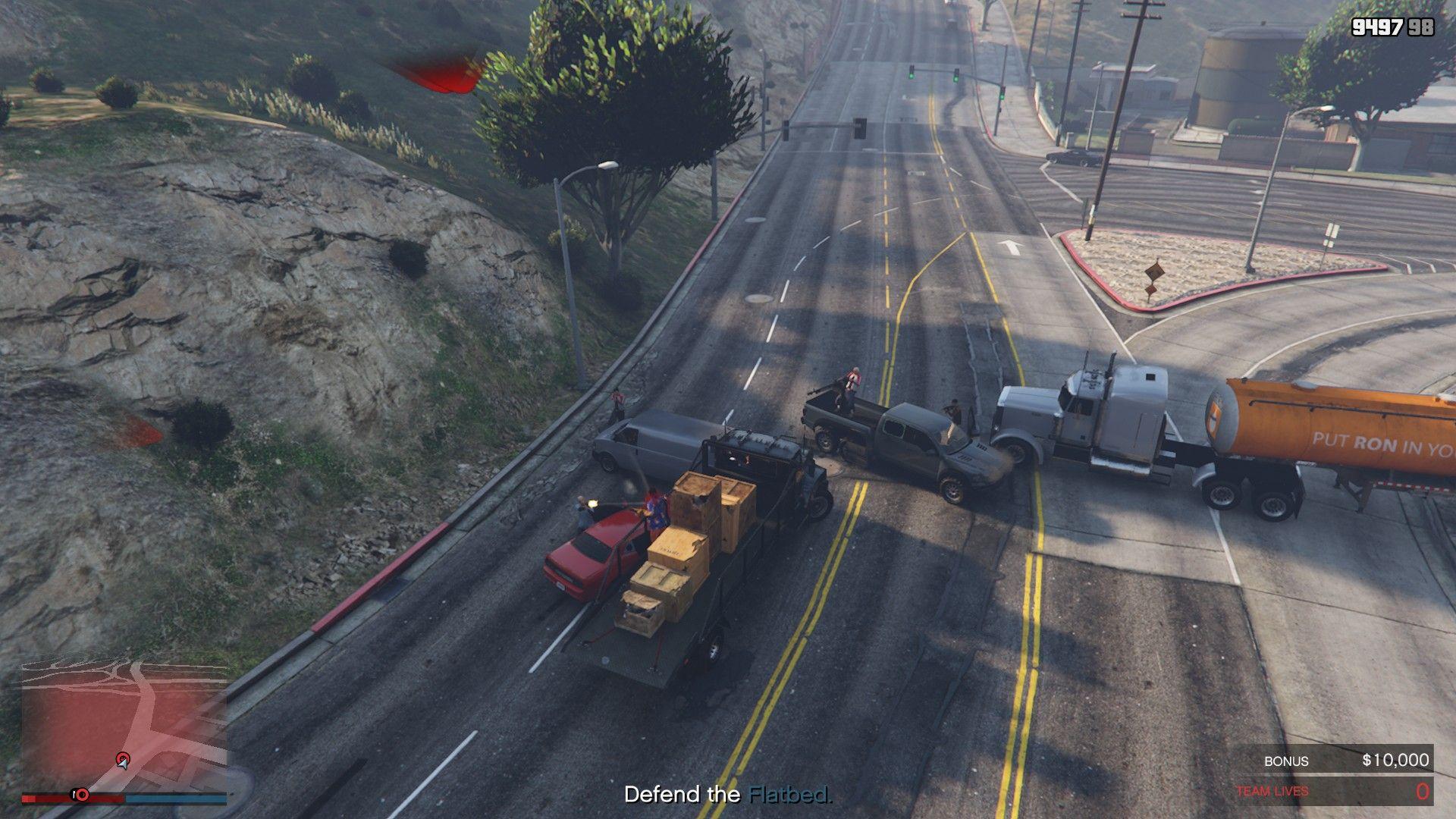 The bonus value appears at the bottom-right corner after sustaining damage.