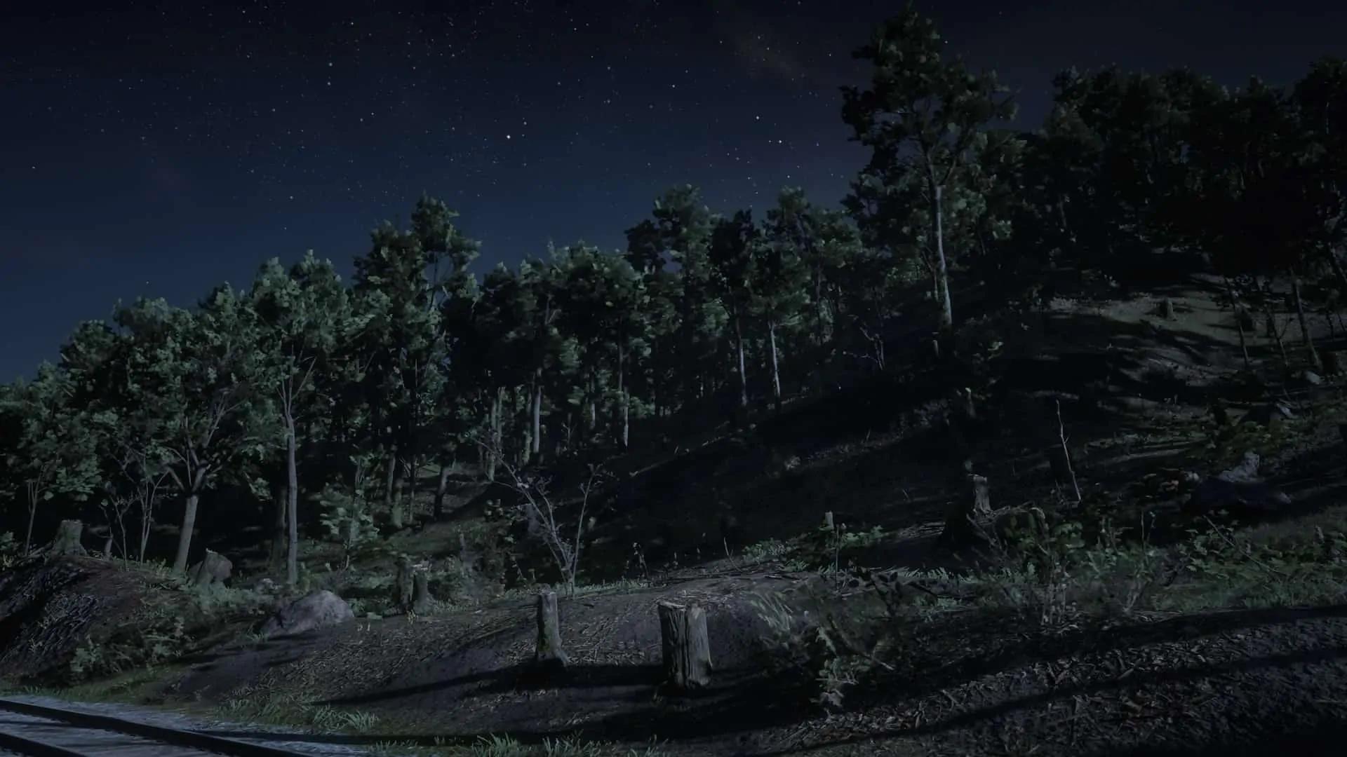 Raonoke Ridge as seen in Red Dead Redemption 2