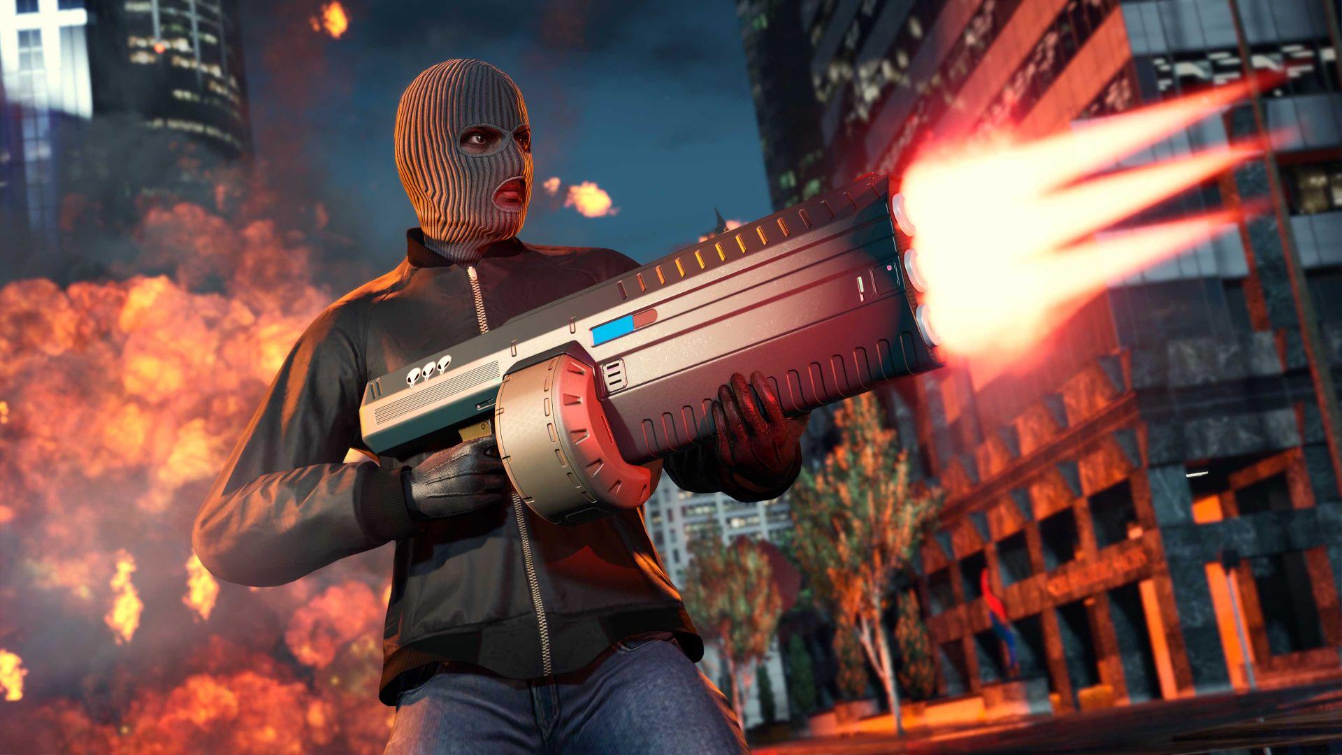 The Gun Van is offering 50% discounts on three alien weapons in GTA Online: the Up-n-Atomizer, Widowmaker, and Unholy Hellbringer.