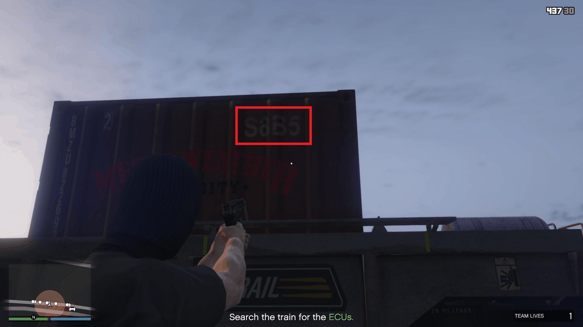 Container code matching one of the codes from Sessanta's text