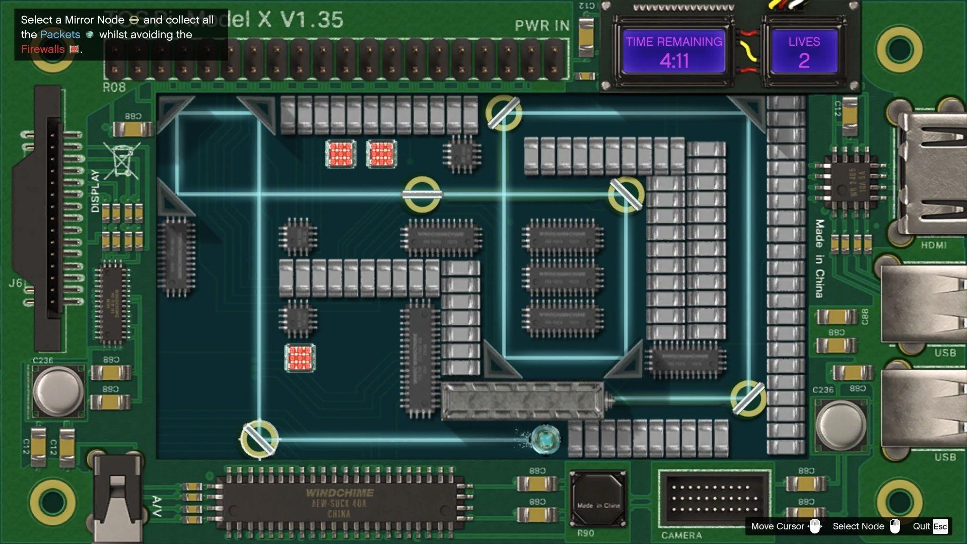 Make sure you avoid the "red packets" called firewalls.
