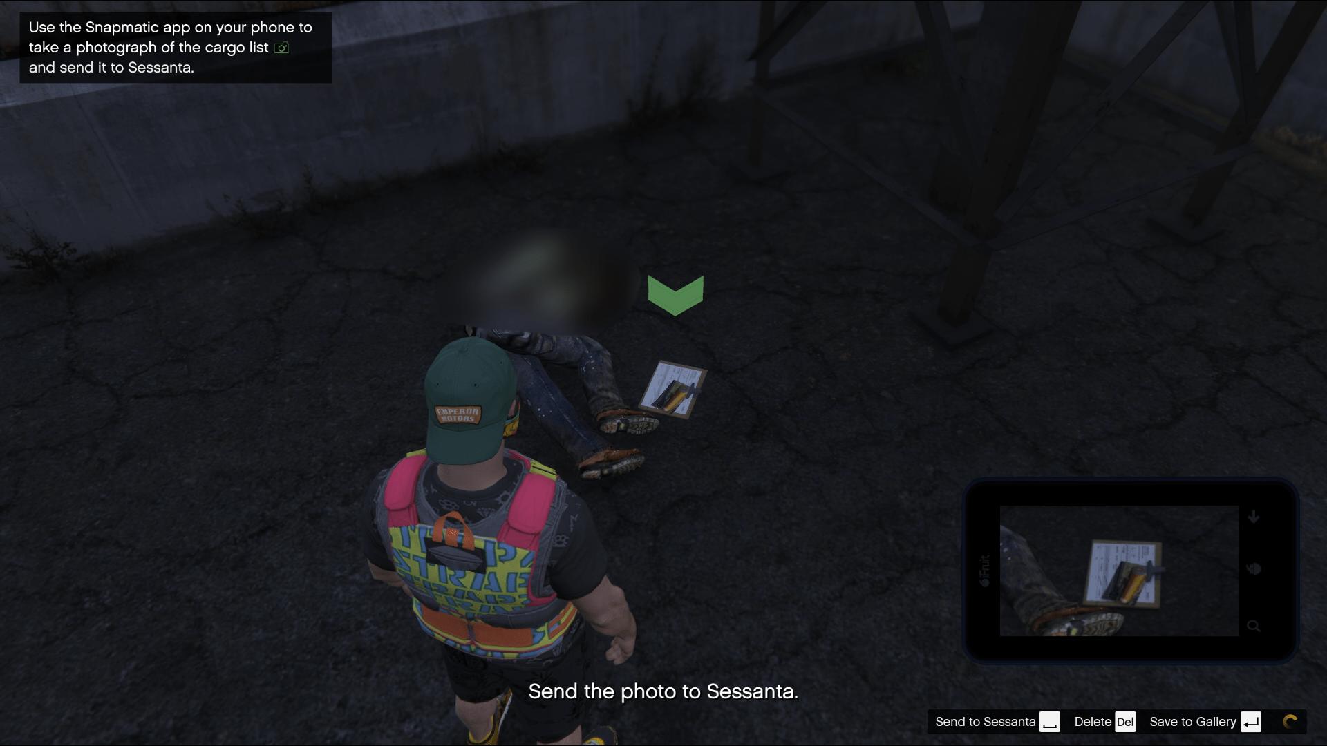 Sending the image to Sessanta