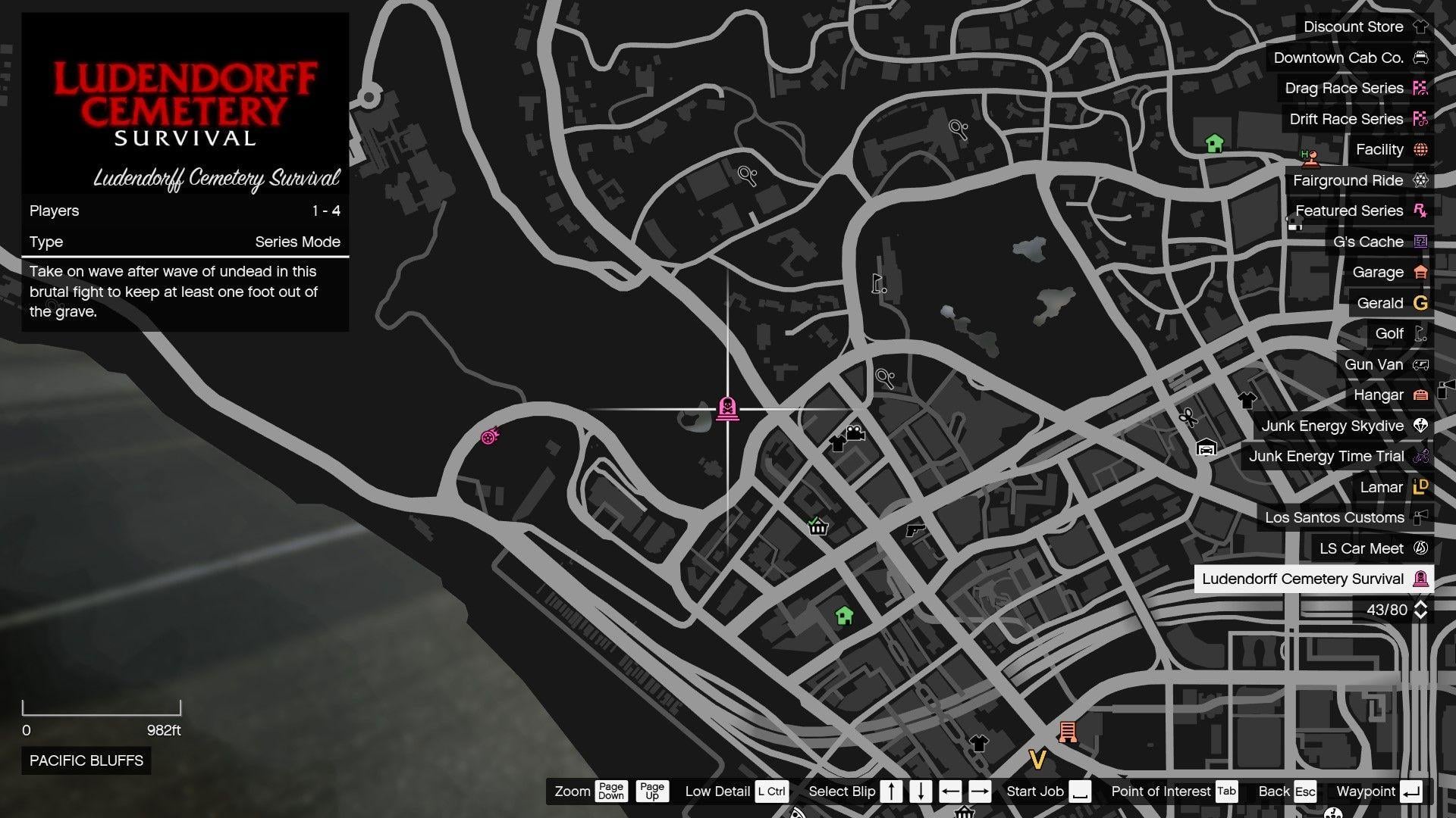 One of the Ludendorff Survival Mode locations in GTA Online.