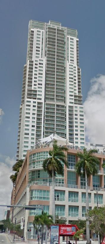 Vizcayne South has the same slim residential profile.