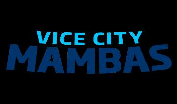 Vice City Mambas text logo and font as seen in GTA Online.