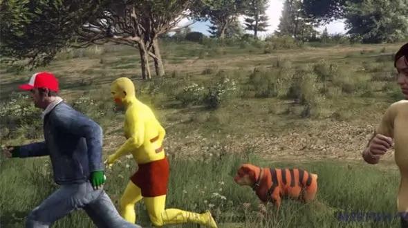 Gta V Finally Meets Pokémon And It's Creepy As Hell