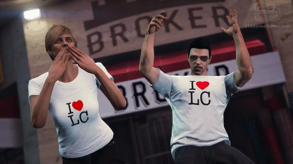 Logging in to the [[Rockstar Games Social Club|Social Club]] through the LCS app will get you some sweet new shirts in GTA Online.