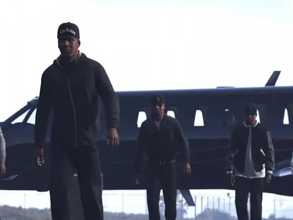 Gta V Meets N.w.a's Straight Outta Compton
