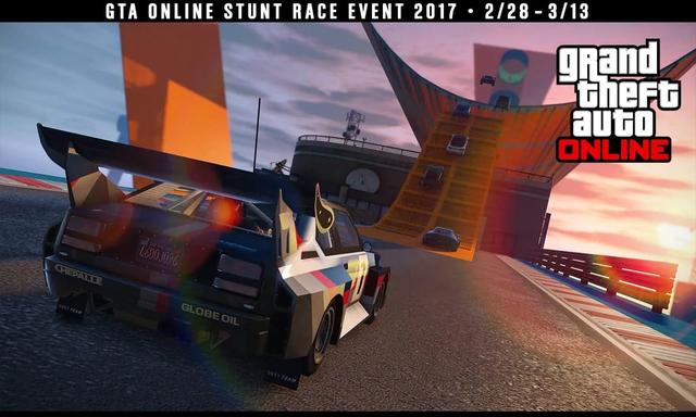 GTA Online Stunt Race Event Kicked Off