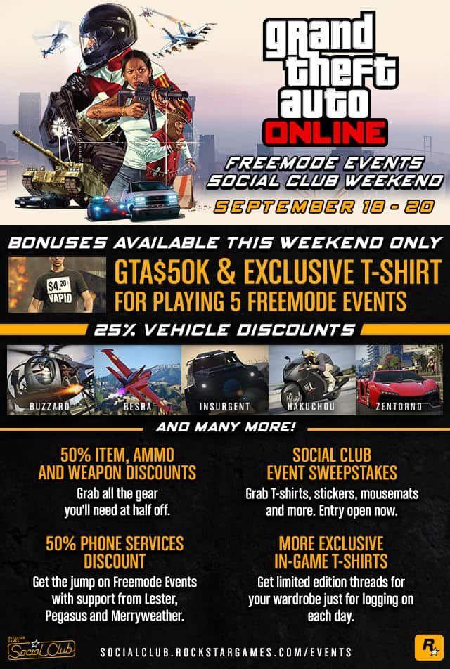This Gta V Weekend Event Is Not To Be Missed